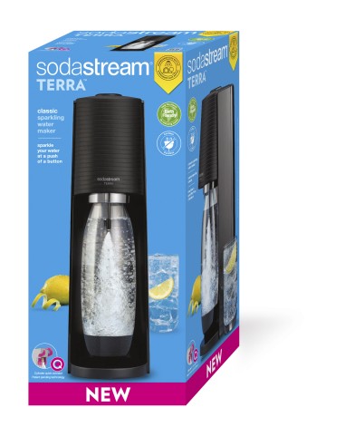 SODASTREAM 2270210 GASATORE TERRA  BLACK