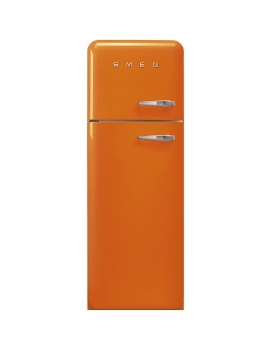 SMEG FAB30LOR5 FRIGO D.P. D ANNI 50 294LT ARANCIONE CERNIERA SX