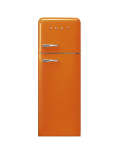 SMEG FAB30ROR5 FRIGO D.P. D ANNI 50 294LT ARANCIONE CERNIERA DX