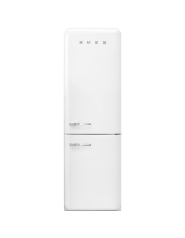 SMEG FAB32RWH5 COMB. D ANNI 50 NF  331LT INVERTER BIANCO CERNIERA DX