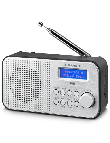 MAJESTIC RT-194 DAB RADIO PORTATILEFM DAB USCITA CUFFIE