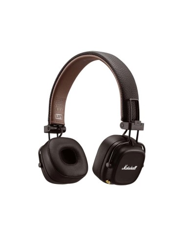 MARSHALL MAJOR IV MARRONE CUFFIA BLUETOOTH A PADIGLIONE