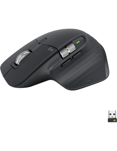 LOGITECH MX MASTER 3S GRIGIO SCURO MOUSE WIRELESS