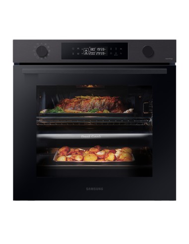 SAMSUNG NV7B4440VBB FORNO A+ 76L 60CM BLACK INOX VAPORE WIFI DUAL COOK