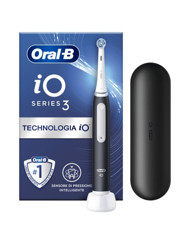 ORAL B POWER IO3S BK + TRAVEL      CASE RIMOTORE DI PLACCA