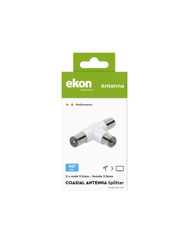 EKON 24119 SPLITTER ANTENNA 2M/1F 9,5MM