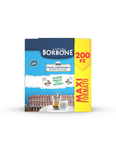 BORBONE CIALDA DM44 200PZ NOBILE   (BLU) 44BBLUNOBILE200PZ