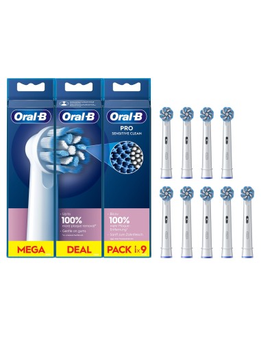 ORAL B EB60 3+3+3 SENSITIVE        RICAMBIO