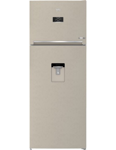 BEKO RDNE455E40DBN FRIGO D.P. E NF 406LT SABBIA H185 L70 DISPENSER