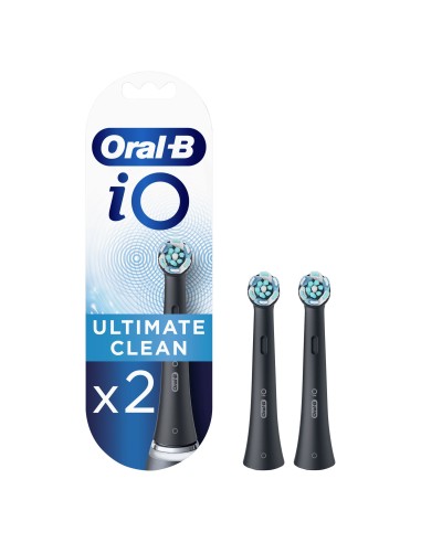 ORAL B RICAMBIO CLEAN BLACK IO X 2