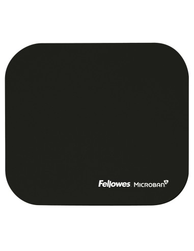 FELLOWES MOUSEPAD NERO MICROBAN CON ANTIBATTERICO