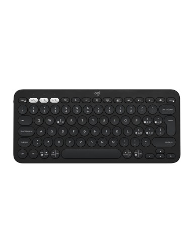 LOGITECH K380S NERO PEBBLE 2 TASTIERA BLUETOOTH MULTI DEVICE