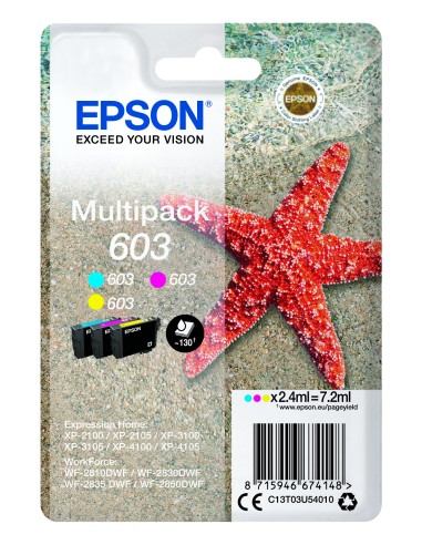 EPSON T03U5 603 C/M/Y MULTIPACK