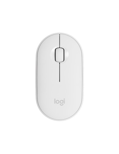 LOGITECH M350 BIANCO PEBBLE MOUSE BT WIRELESS SILENT