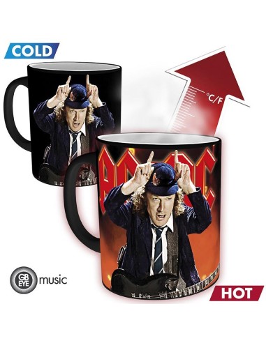 BIGBEN AC/DC - MUG HEAT CHANGE - 320 ML - LIVE X2