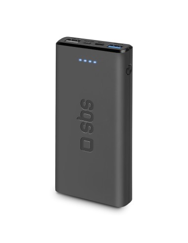 SBS TTBB10000FASTK POWERBANK 10000MAH USB 2,1 A NERO