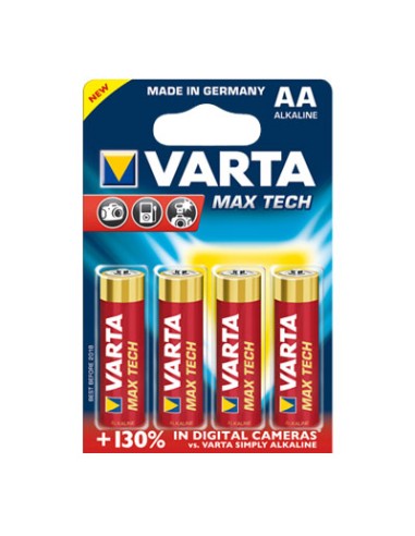 VARTA LONGLIFE MAXPOWER AA X4 STILO PILE