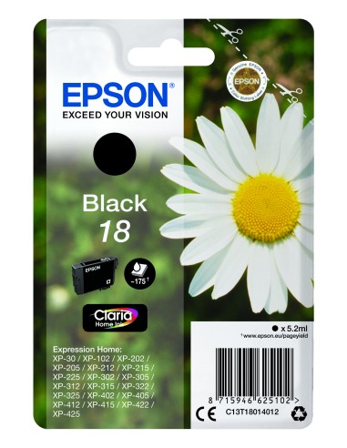 EPSON T1801 18 NERO CARTUCCIA