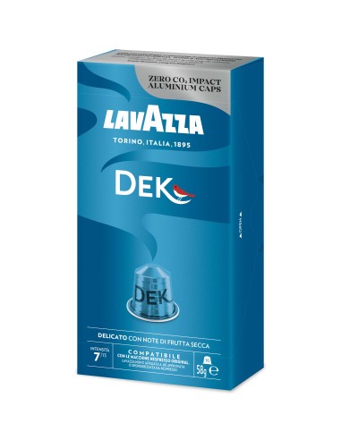 LAVAZZA 7003 DEK COMP. NESPRESSO   ALLUM. ASTUCCIO 10 CAPSULE