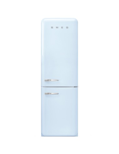 SMEG FAB32RPB5 FRIGO D NF AZZURRO  331LT ANNI 50 60CM CERNIERE DX