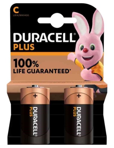 DURACELL PLUS 100 C X2 MEZZATORCIA PILE