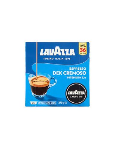 LAVAZZA 8272 AMM DEK CREMOSO       36 CAPSULE