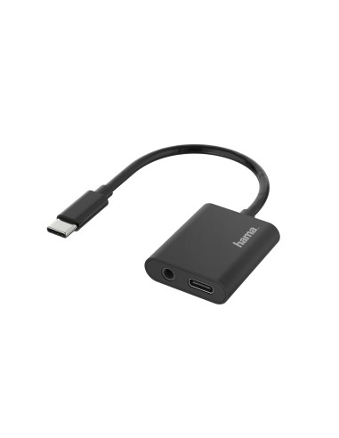 HAMA 7200319 ADATTATOTRE USB-C/USB-C+JACK 3,5" M/F+F