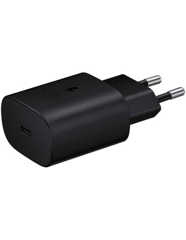 SAMSUNG EP-TA800NB USB-C 25W NERO CARICAB.RETE RAPIDO