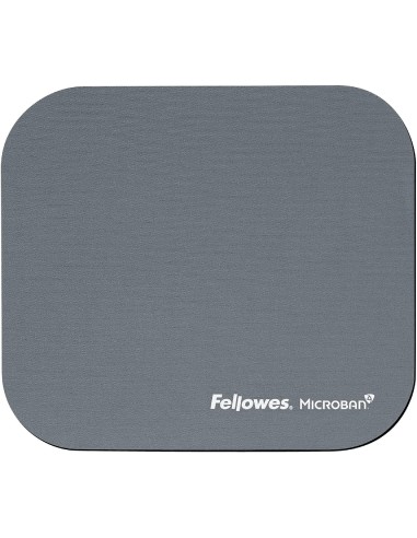 FELLOWES MOUSEPAD GRIGIO MICROBAN CON ANTIBATTERICO