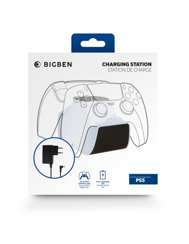 BIGBEN PS5 BASE DI RICARICA WIRELESS CONTROLLER DUALSENSE