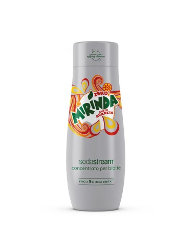 SODASTREAM MIRINDA GUSTO ARANCIA   ZERO CONCENTRATO 400 ML PER BIBITE