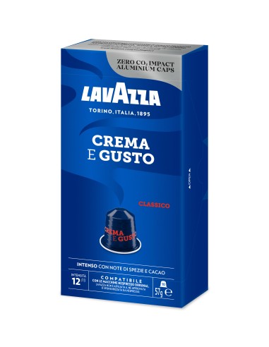 LAVAZZA 7002 CREMA&GUSTO COMP. NES PRESSO ALLUM. ASTUCCIO 10 CAPSULE