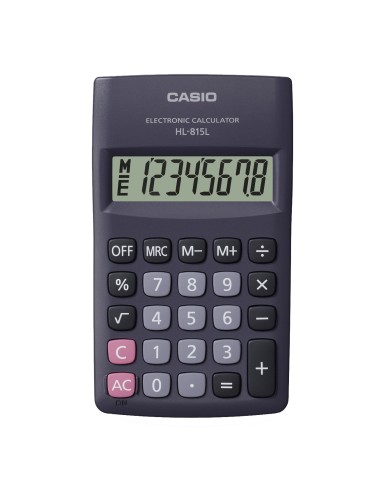 CASIO HL-815L CALCOLATRICE TASCABILE 8 CIFRE