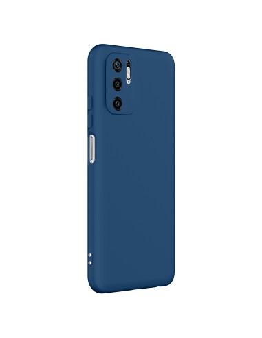 XIAOMI NOTE 10 5G COVER BLU IN SILICONE