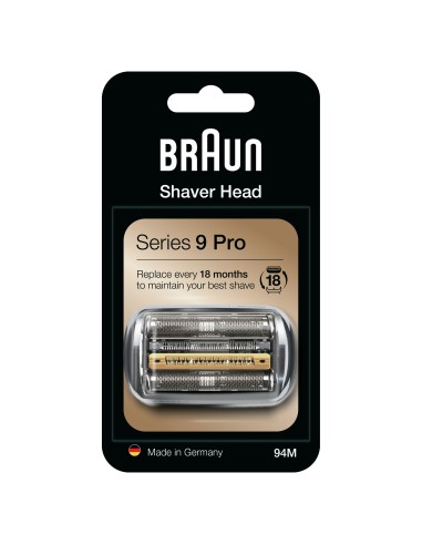 BRAUN 94M TESTINA RICAMBIO SERIE 9 /SERIE 9 PRO