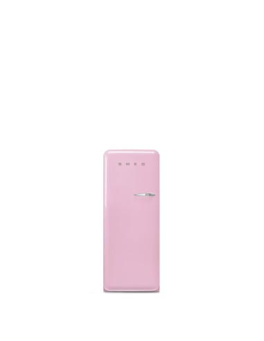 SMEG FAB28LPK5 FRIGO M.P. D ANNI 50 270LT ROSA CERNIERE SX