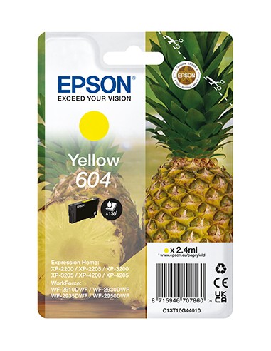 EPSON T10G4 604 GIALLO CARTUCCIA