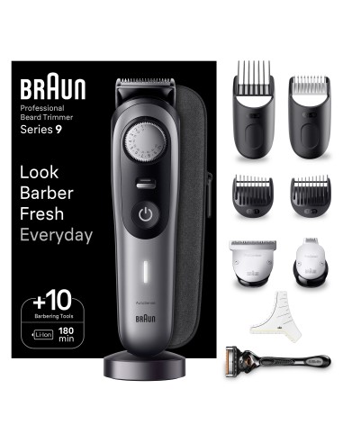 BRAUN BT9420 REGOLABARBA BEARD     TRIMMER