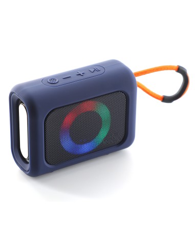 KARMA MERIDIANA BLU SPEAKER BLUETOOTH 5.0 MICROSD EFFETTI LUCE