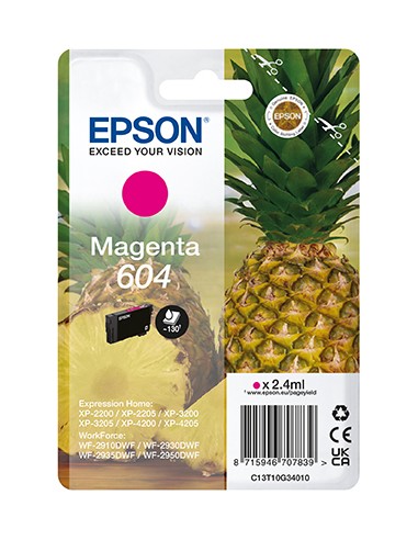 EPSON T10G3 604 MAGENTA CARTUCCIA