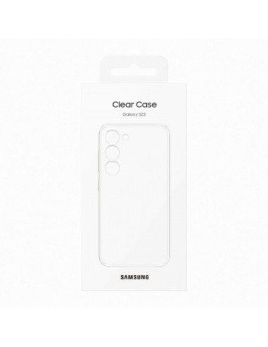 SAMSUNG EF-QS911CT S23 TRASPARENTE COVER