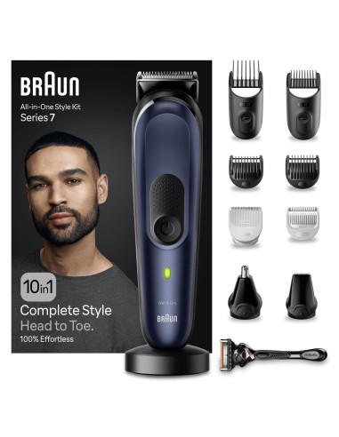 BRAUN MGK7421 MULTIGROOMING KIT    NERO