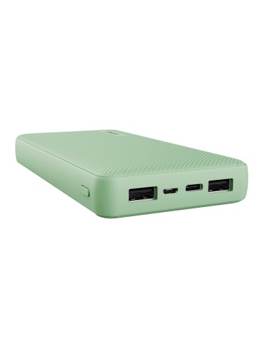 TRUST 25027 PRIMO POWERBANK 20000MAH VERDE CAVO USB/USB-C 25CM