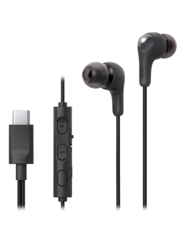 JVC HA-FR9UC NERO AURICOLARI USB-C CON MICROFONO CAVO 1,2M