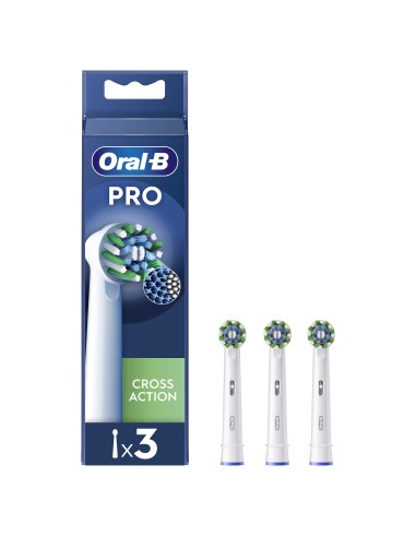 ORAL B PRO CROSS ACTION RICAMBIO 3 PZ