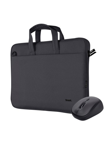 TRUST 24988 BOLOGNA 16" + MOUSE WIRELESS ECO NERO BORSA NOTEBOOK