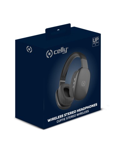 CELLY FREEBEATBK CUFFIA BLUETOOTH A PADIGLIONE NERO