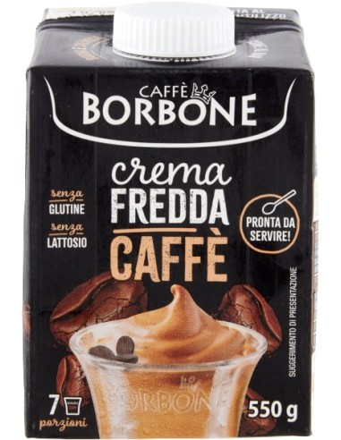 BORBONE CREMA FREDDA CAFFE' BRICK DA 550 GR.