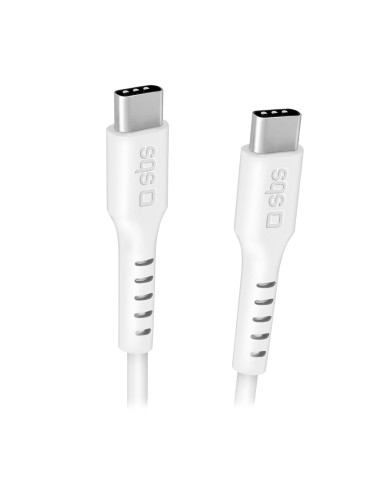 SBS TECABLE3MTCC240W CAVO USB-C/USB-C 100W 1,5M BIANCO