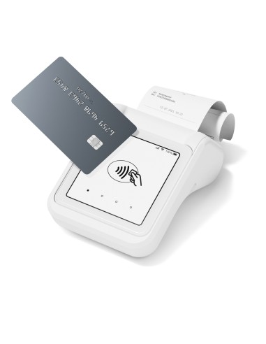 SUMUP SOLO + STAMPANTE LETTORE DI CARTE MOBILE 3G E WI-FI + STAMPANTE